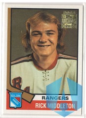 2001-02 Topps / O-Pee-Chee OPC Archives reprint #18 Rick Middleton New York Rangers